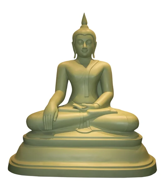 Statue de bouddha thaï assise — Photo