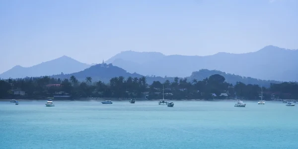 Koh samui ilha panorama tailandês — Fotografia de Stock
