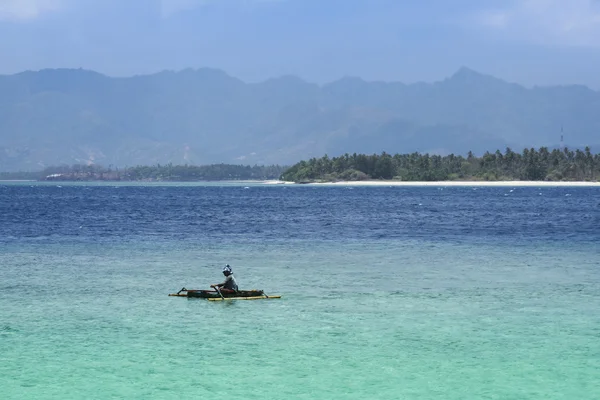 Ilhas de gilli lombok bali indonésia — Fotografia de Stock