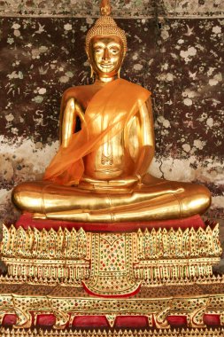 Altın buddha heykeli bangkok Tayland