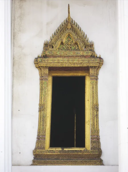 Tempio porta sfondo bangascar thailandia — Foto Stock