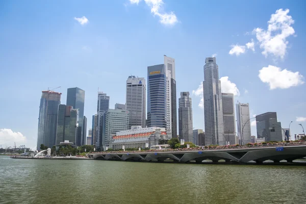 Singapore city skyline — Stock Photo, Image