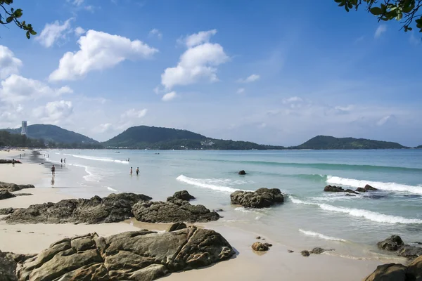 Tajlandia wyspa phuket Patong beach — Zdjęcie stockowe