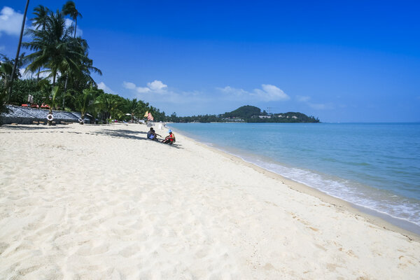 beach vendor lamai koh samui