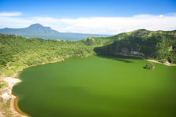 Vulcão do lago taal tagaytay filipinas — Fotografia de Stock