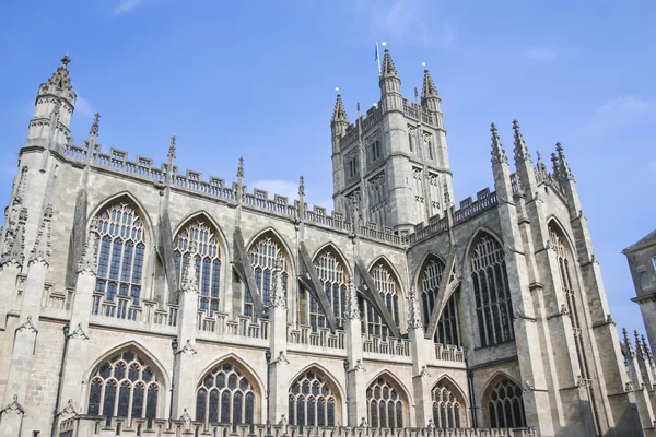 Bath Abbey Arquitetura Um pouco Inglês — Fotografia de Stock