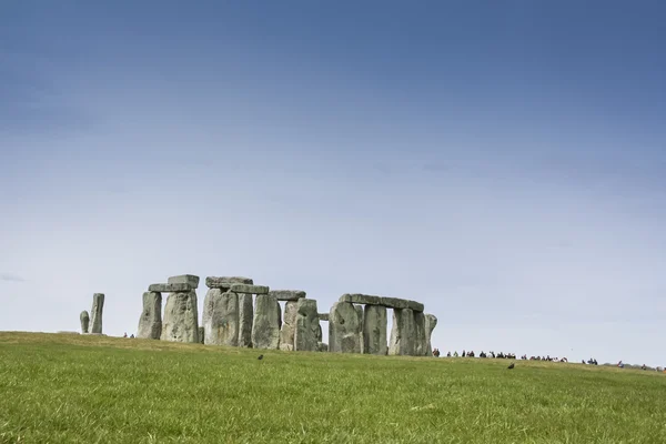 Pietre stonehenge in piedi Wiltshire Inghilterra — Foto Stock