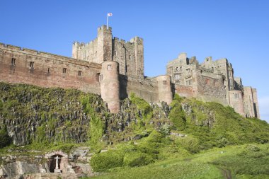 Bamburgh kale northumberland sahil