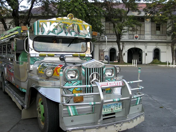 Jeepney Vigan — Foto de Stock