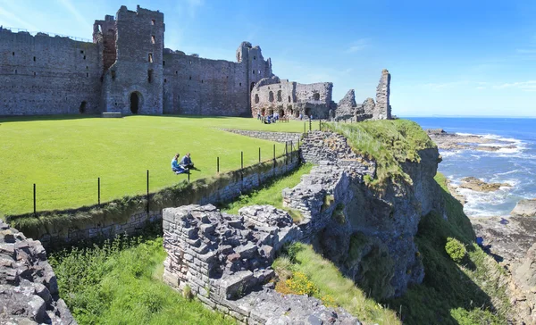 Tantallon castelo ruínas scotland turismo — Fotografia de Stock