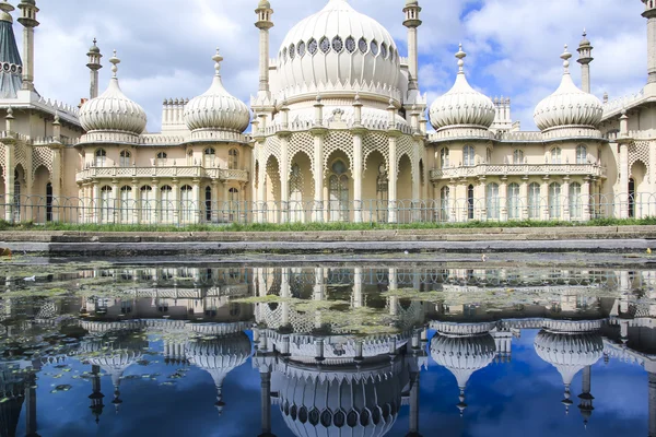 Royal Pavilion panorama brighton — Zdjęcie stockowe