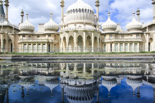 Pavilhão real panorama de Brighton Imagens De Bancos De Imagens
