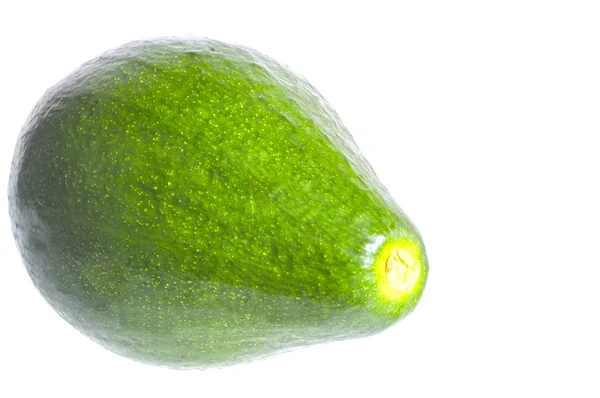 Avocado auf Weiß — Stockfoto