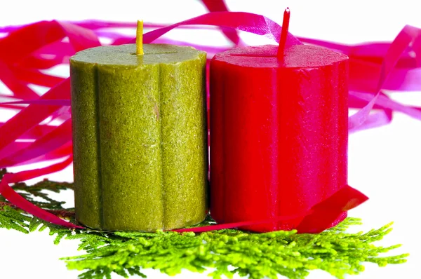 Velas para o Natal — Fotografia de Stock