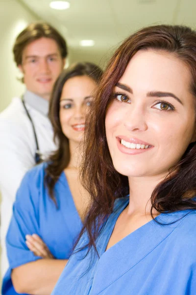 Group of medical workers portrait Royalty Free Stock Images