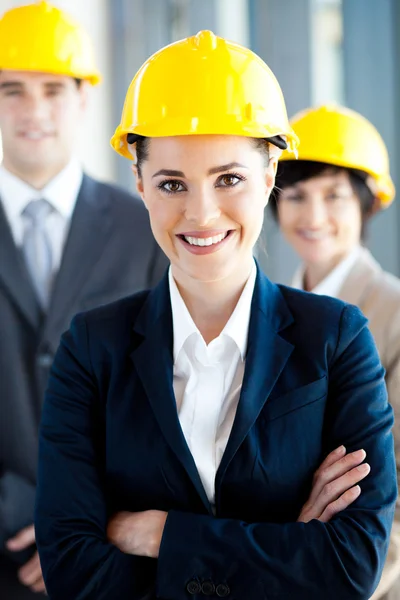 Group of architects portrait — Stock Photo, Image