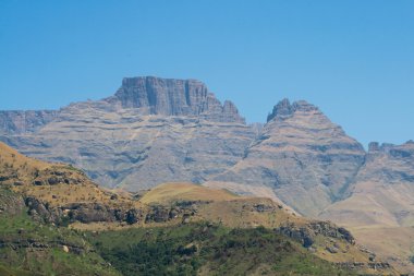 Güney Afrika 'daki Drakensberg Dağı