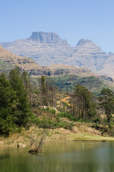 Drakensberg hegy Dél-Afrikában — Stock Fotó