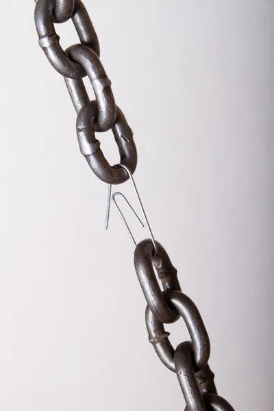 El eslabón más débil de una cadena —  Fotos de Stock