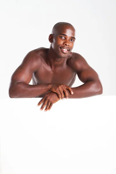 Retrato de un hombre afroamericano en forma —  Fotos de Stock