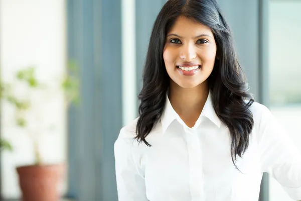 Indian white collar worker in office — Stock Photo, Image