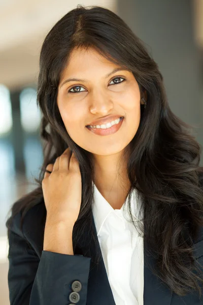 Indian businesswoman closeup — Stock Photo, Image