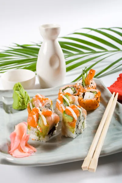 Comida japonesa de sushi — Foto de Stock