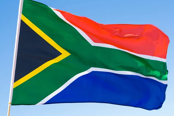 Südafrikanische Flagge — Stockfoto