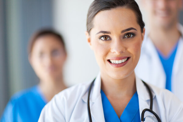 Group of medical workers