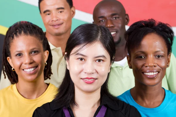 Gruppe junger Diversität — Stockfoto