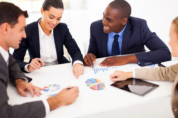 Group of business having meeting together — Stock Photo, Image