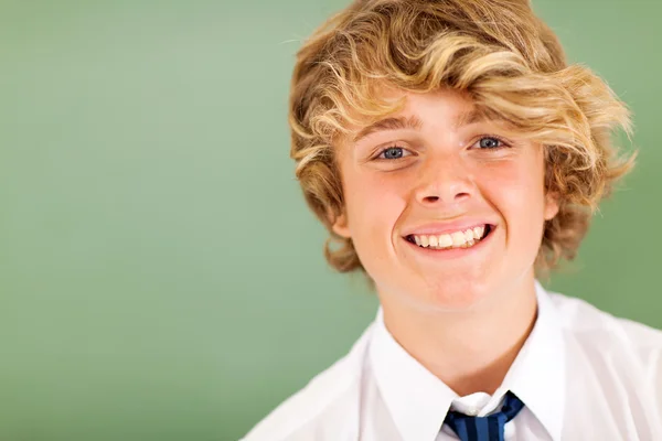 Adolescente estudante do ensino médio close-up retrato — Fotografia de Stock