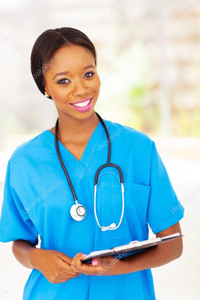 african medical nurse