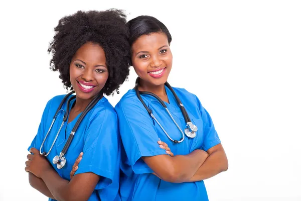 Young african nurses — Stock Photo, Image