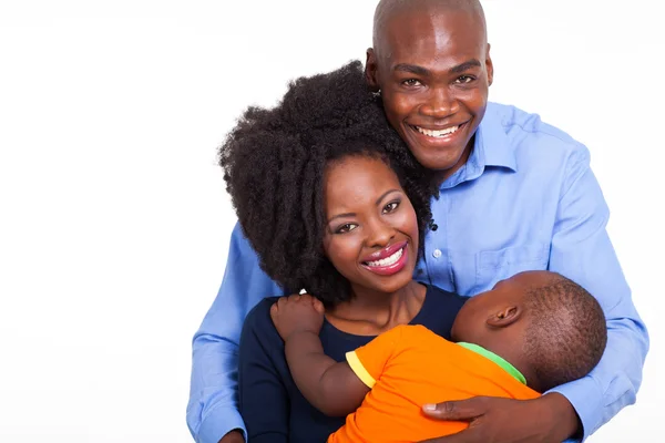 Familia afroamericana — Foto de Stock