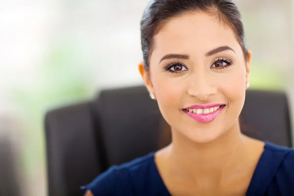 India mujer de negocios de cerca — Foto de Stock