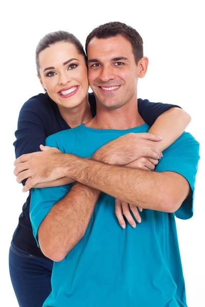 mutlu genç gülümseyen Çift