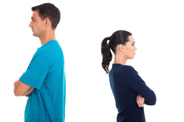 Young couple having argument — Stock Photo, Image