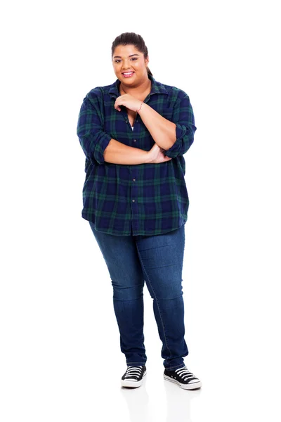 Overweight woman — Stock Photo, Image