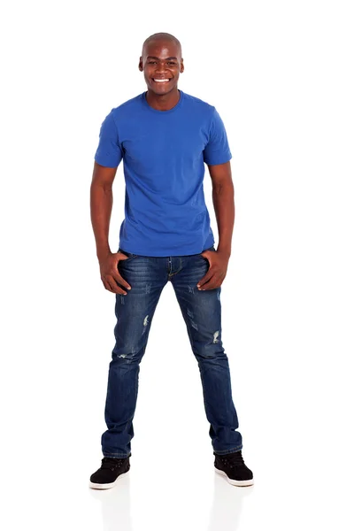 Portrait of casual young african man — Stock Photo, Image