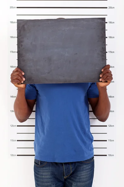 Grappige politie mug shot — Stockfoto