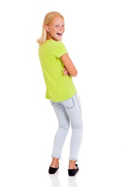 Geriye dönüp baktığımda preteen şirin kız