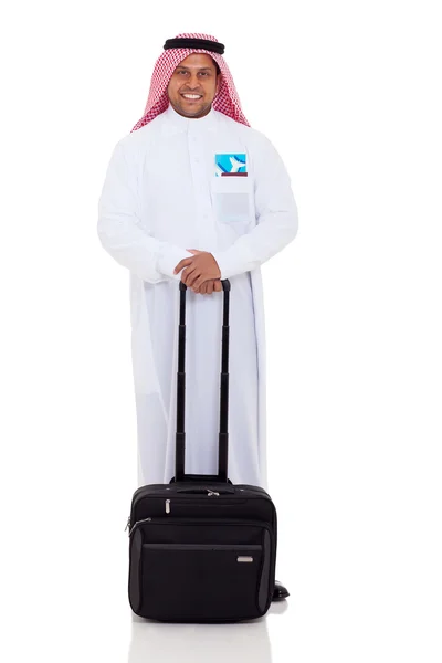 Arabian business traveller — Stock Photo, Image