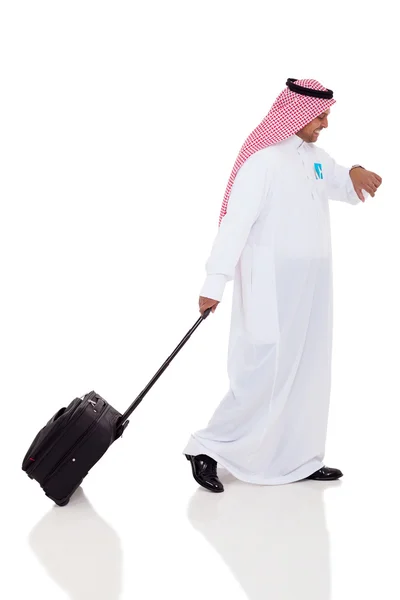Viajante de negócios árabe — Fotografia de Stock