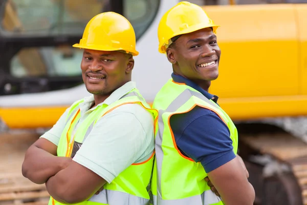 Afro Amerikaanse mijnwerkers — Stockfoto