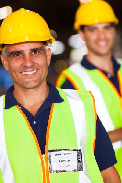 Trabajador de envío y almacén — Foto de Stock