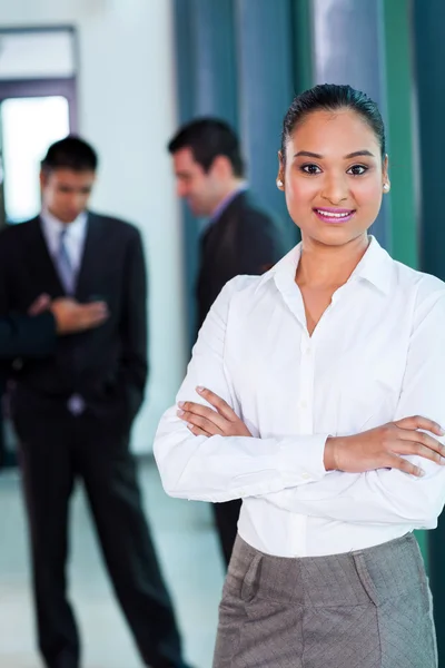 Young indian businesswoman — Stock Photo, Image