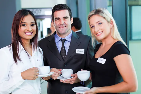 Företag konferens fika — Stockfoto