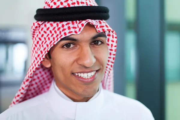 Middle eastern corporate worker in office — Stock Photo, Image