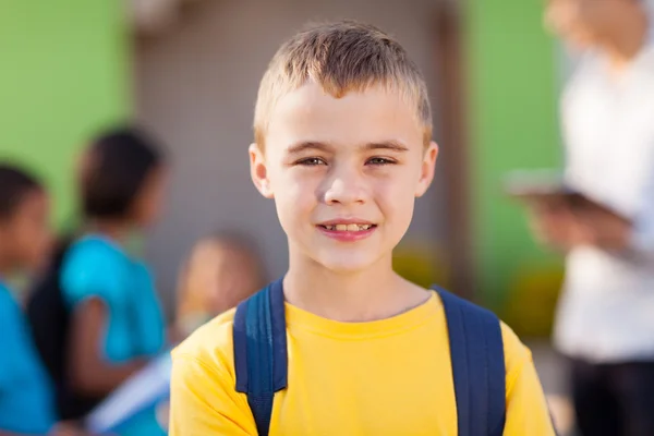 Male elementary pupil — Stock Photo, Image